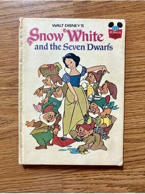Vintage Disney’s Snow White and The Seven Dwarfs Book - First Edition